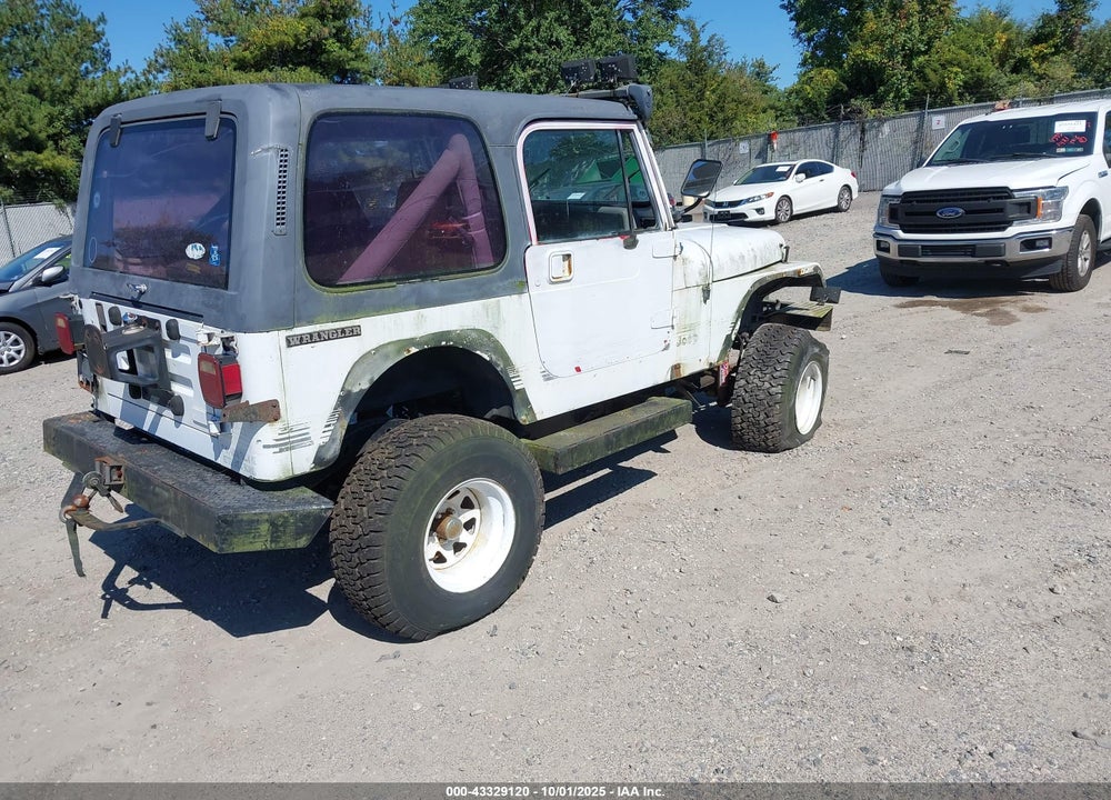 1989 JEEP WRANGLER / YJ VIN: 2J4FY19E9KJ141318