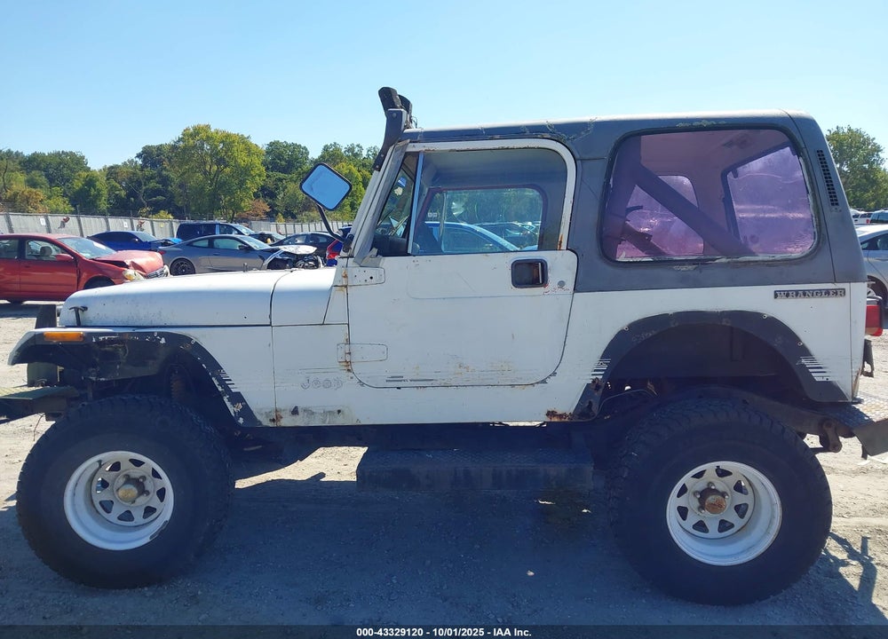 1989 JEEP WRANGLER / YJ VIN: 2J4FY19E9KJ141318