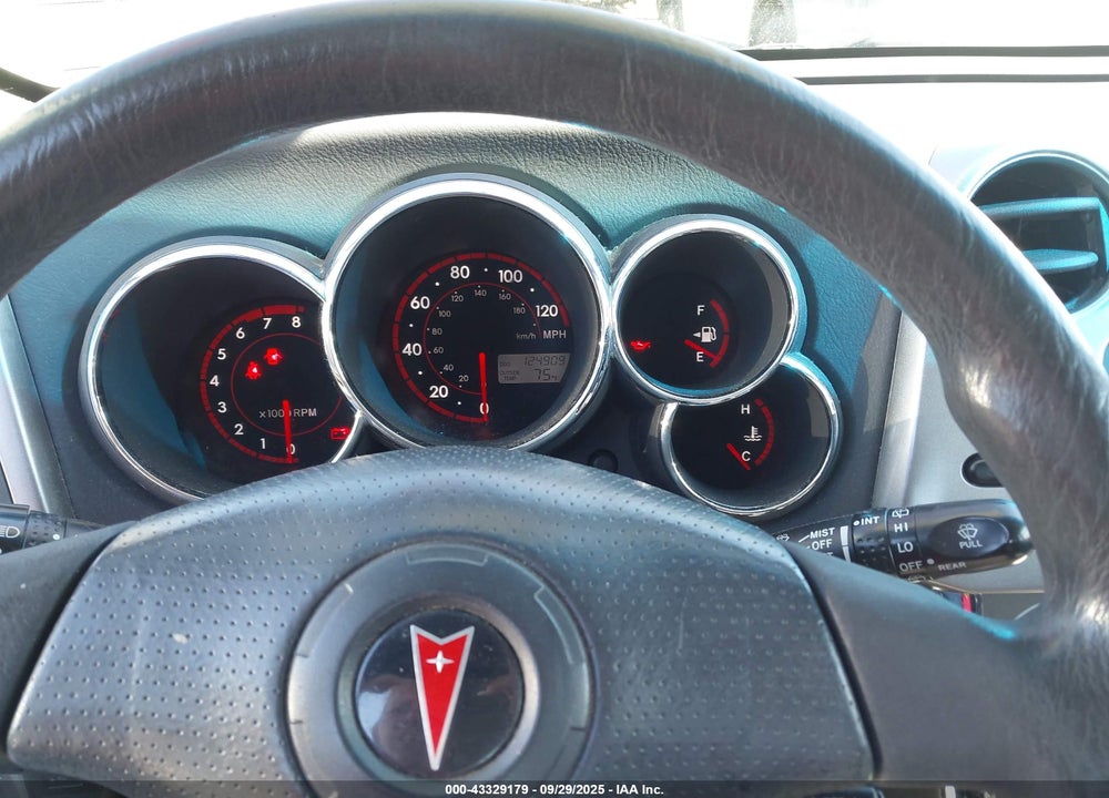 2006 PONTIAC VIBE VIN: 5Y2SL658X6Z452172