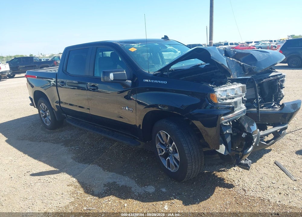 2021 CHEVROLET SILVERADO 1500 2WD  SHORT BED RST VIN: 3GCPWDEDXMG107882