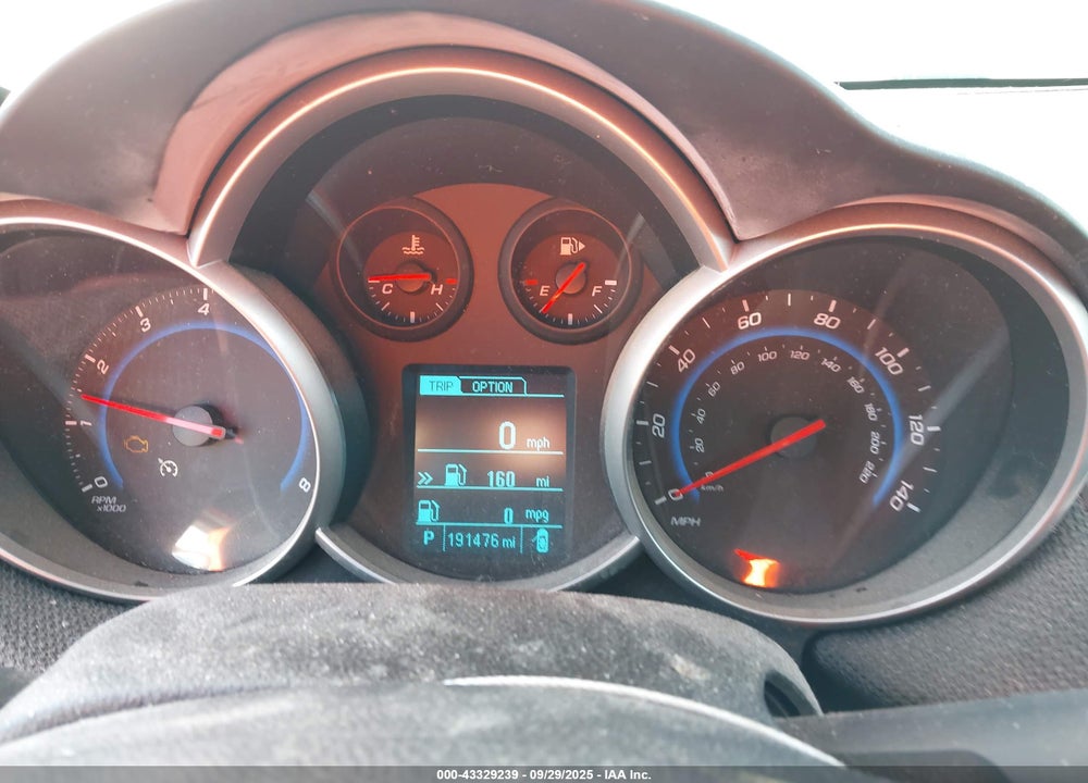 2015 CHEVROLET CRUZE VIN: 1G1PC5SB9F7272721