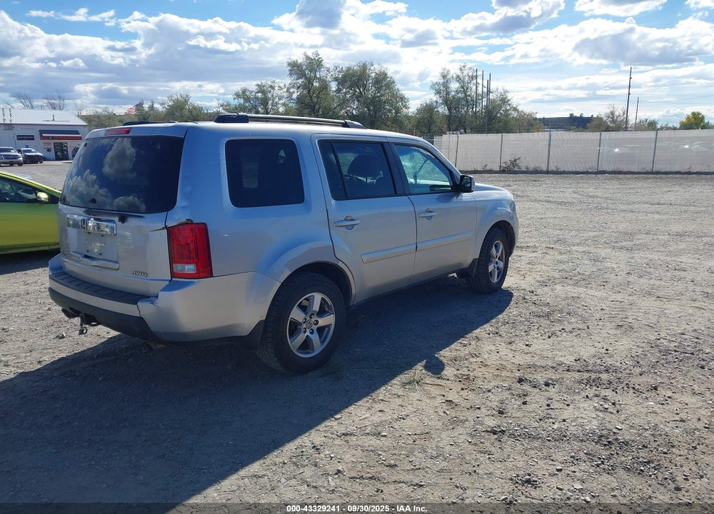 2011 HONDA PILOT EX-L VIN: 5FNYF4H74BB107292
