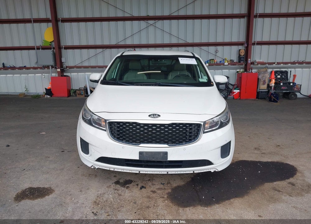 2017 KIA SEDONA LX VIN: KNDMB5C12H6325030