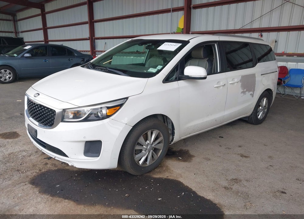 2017 KIA SEDONA LX VIN: KNDMB5C12H6325030