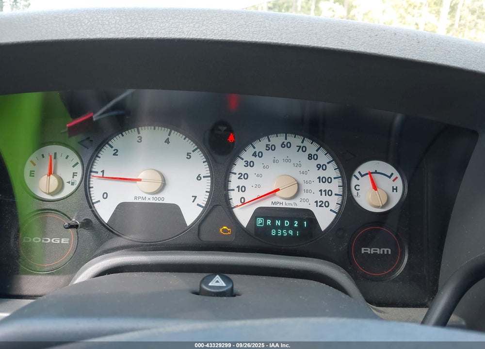 2008 DODGE RAM 1500 ST/SXT VIN: 1D7HA18N58S614800