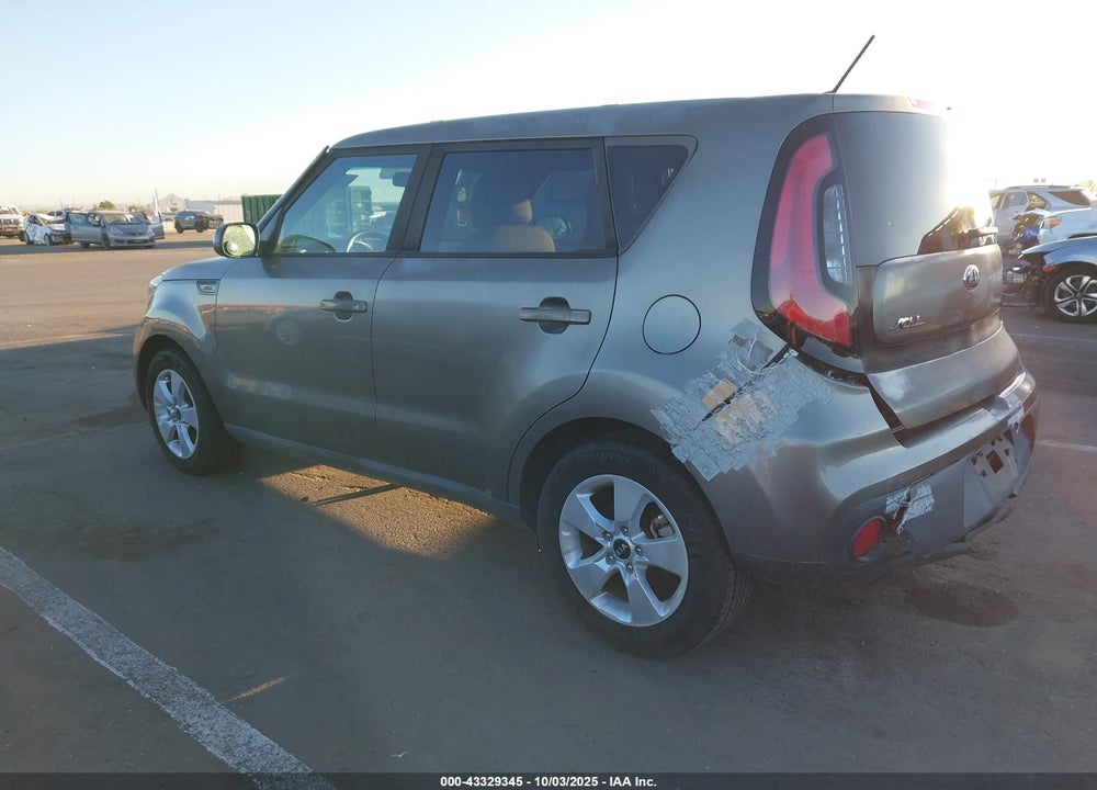 2017 KIA SOUL VIN: KNDJN2A26H7434914