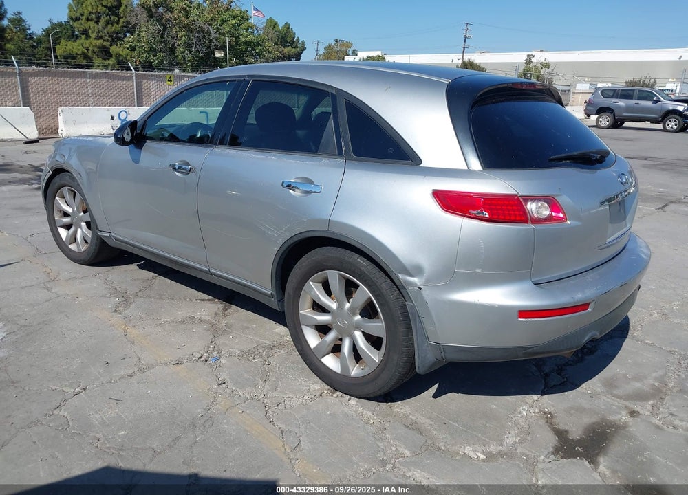 2003 INFINITI FX45 VIN: JNRBS08W43X402983