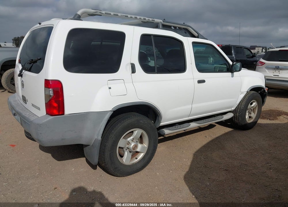 2004 NISSAN XTERRA XE VIN: 5N1ED28T54C653508