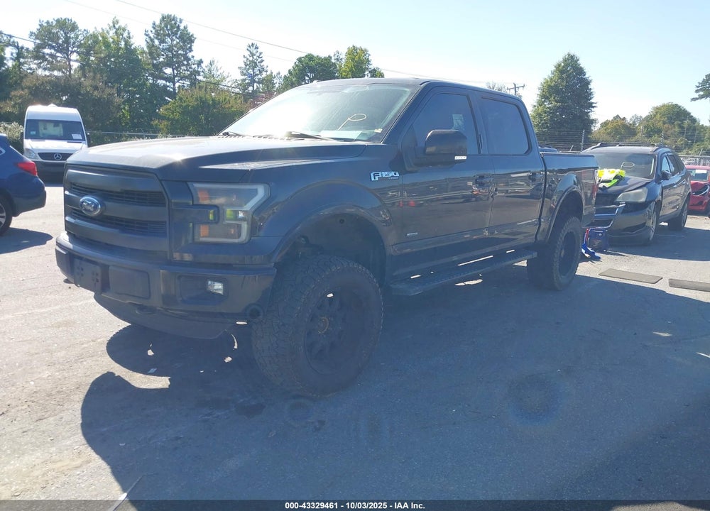 2015 FORD F-150 LARIAT VIN: 1FTEW1EG2FFC77285