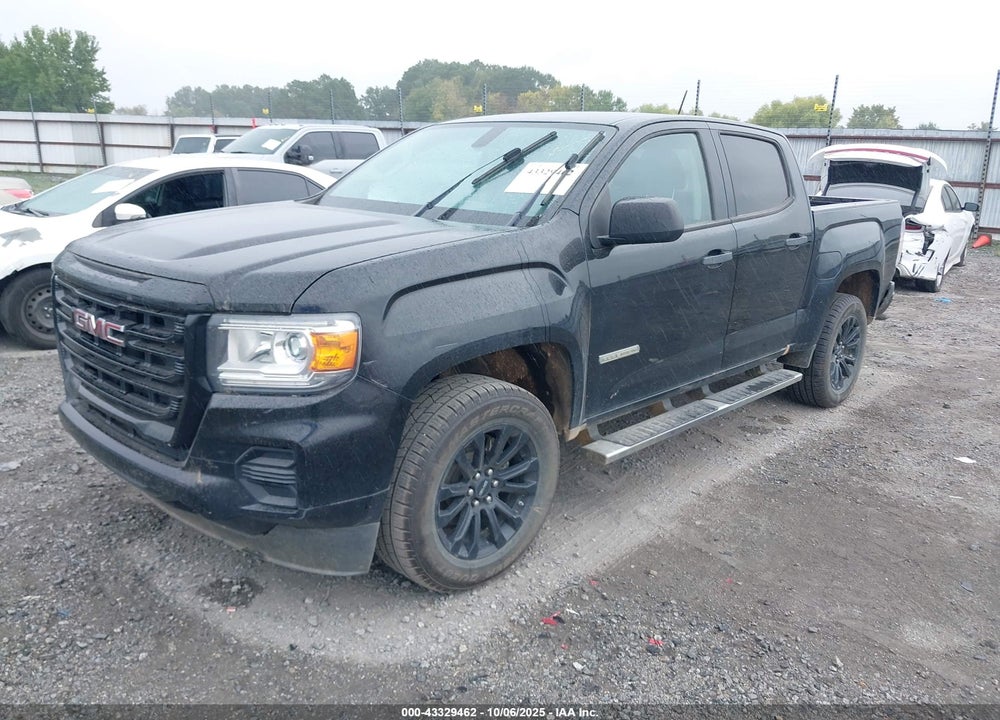 2021 GMC CANYON 2WD SHORT BOX ELEVATION STANDARD VIN: 1GTG5BEA3M1179745