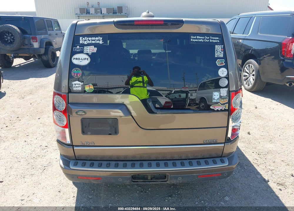 2013 LAND ROVER LR4 VIN: SALAK2D47DA653988