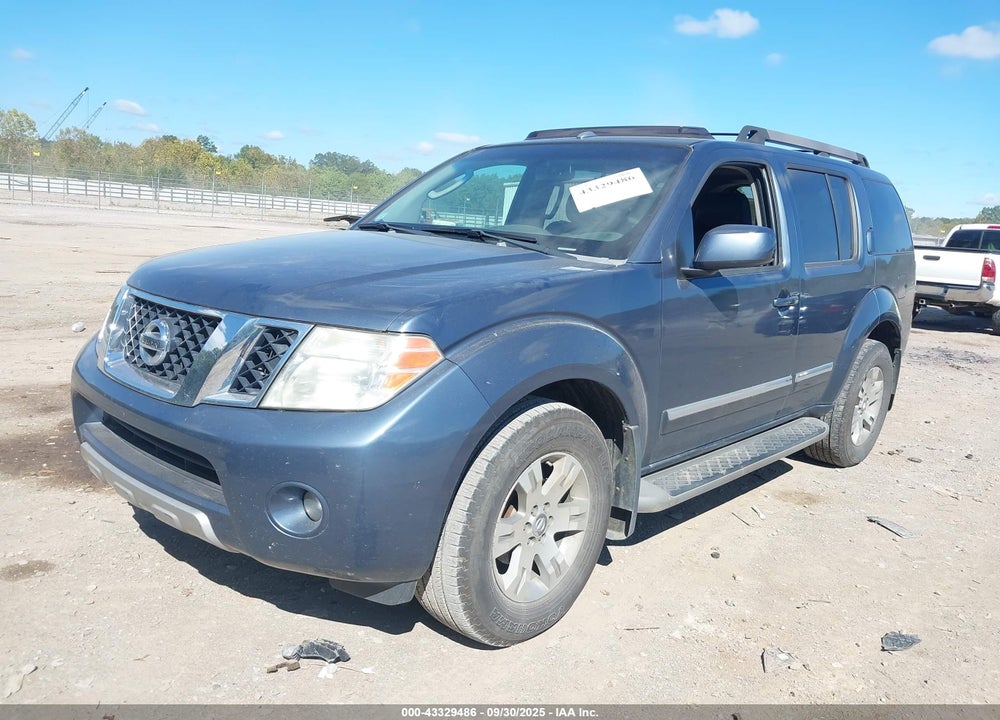 2008 NISSAN PATHFINDER LE VIN: 5N1AR18U48C618709