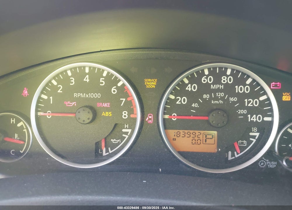 2008 NISSAN PATHFINDER LE VIN: 5N1AR18U48C618709