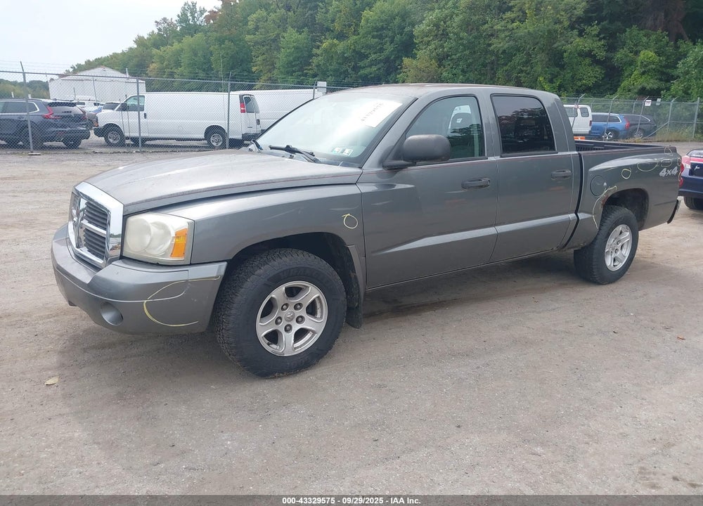 2006 DODGE DAKOTA SLT VIN: 1D7HW48K36S611366