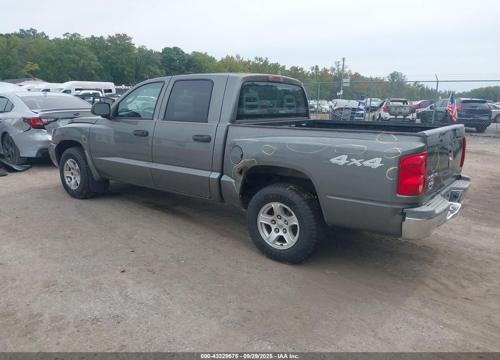 2006 DODGE DAKOTA SLT VIN: 1D7HW48K36S611366