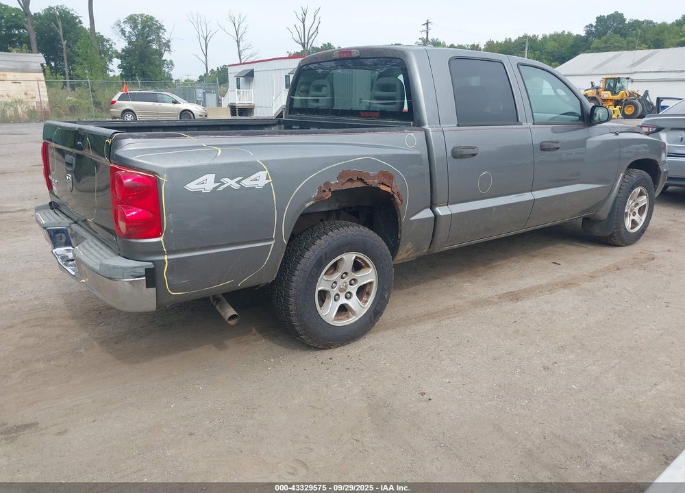 2006 DODGE DAKOTA SLT VIN: 1D7HW48K36S611366