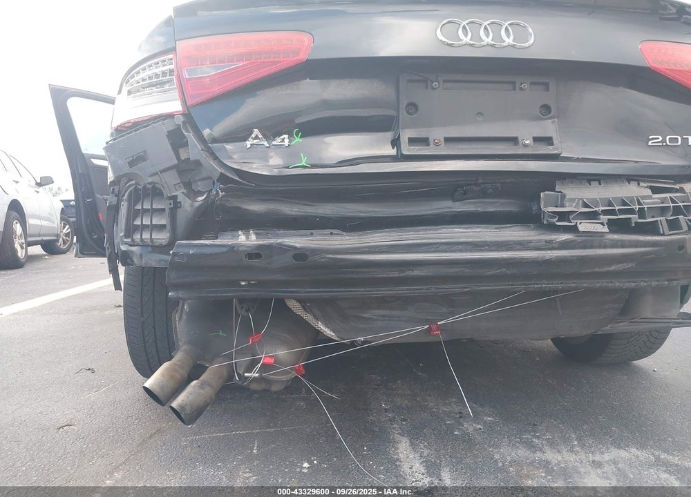 2013 AUDI A4 VIN: WAUEFAFL3DN039859