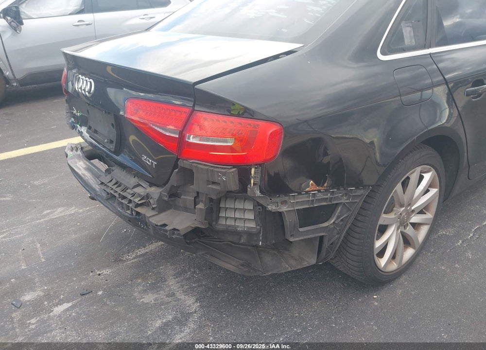 2013 AUDI A4 VIN: WAUEFAFL3DN039859