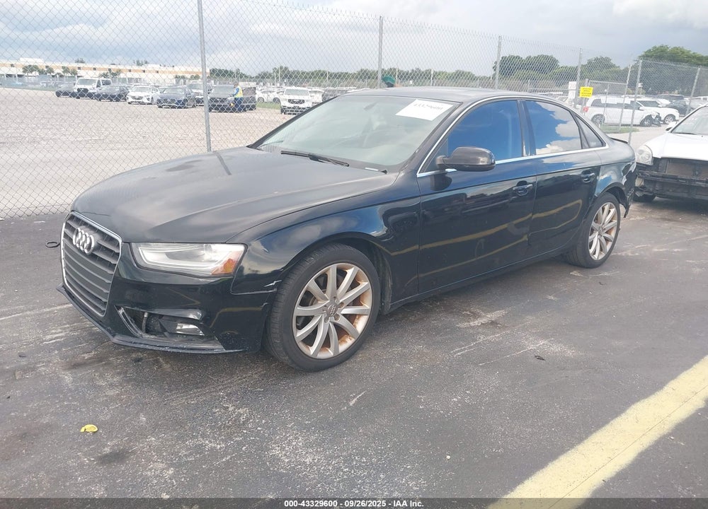 2013 AUDI A4 VIN: WAUEFAFL3DN039859