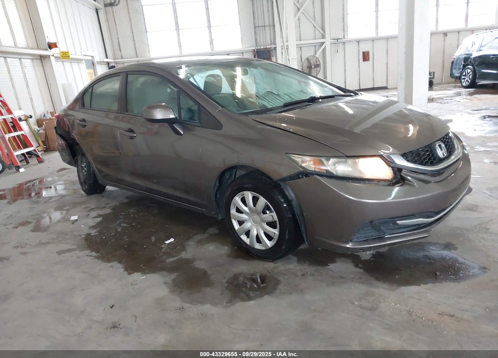 2013 HONDA CIVIC LX VIN: 2HGFB2F54DH564241