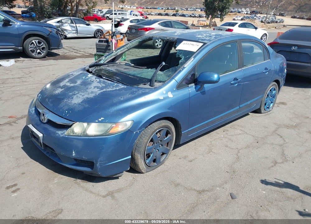 2009 HONDA CIVIC VIN: 2HGFA16559H345017