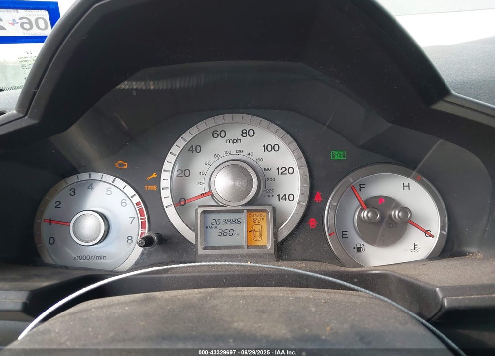 2009 HONDA PILOT VIN: 5FNYF38549B014016