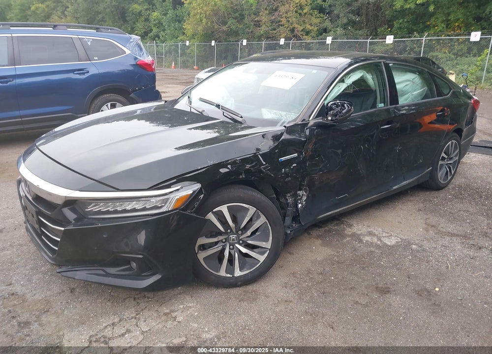 2022 HONDA ACCORD HYBRID EX-L VIN: 1HGCV3F53NA023665