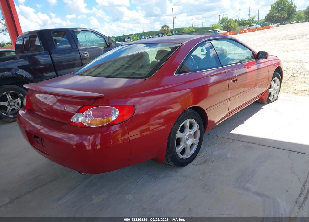 2002 TOYOTA CAMRY SOLARA SLE V6 VIN: 2T1CF22P82C548189