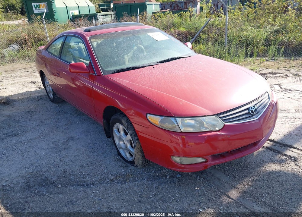 2002 TOYOTA CAMRY SOLARA SLE V6 VIN: 2T1CF22P82C548189