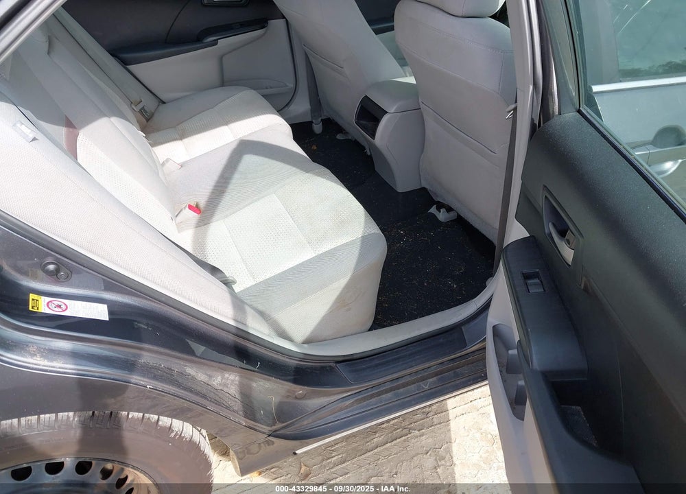 2012 TOYOTA CAMRY VIN: 4T4BF1FK5CR224966