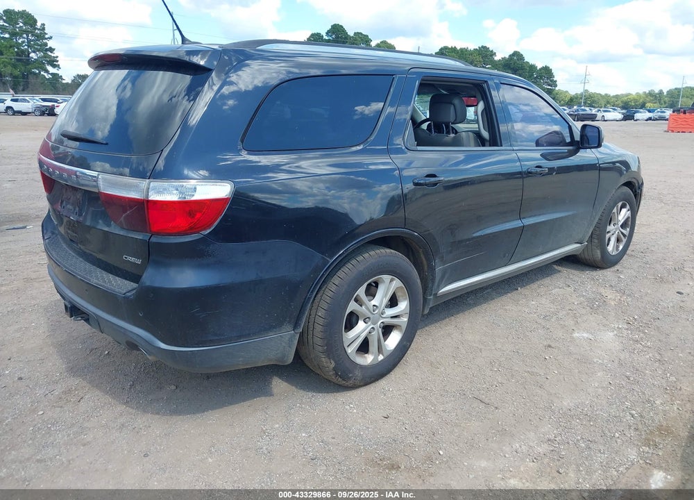 2011 DODGE DURANGO VIN: 1D4RD4GG6BC627974
