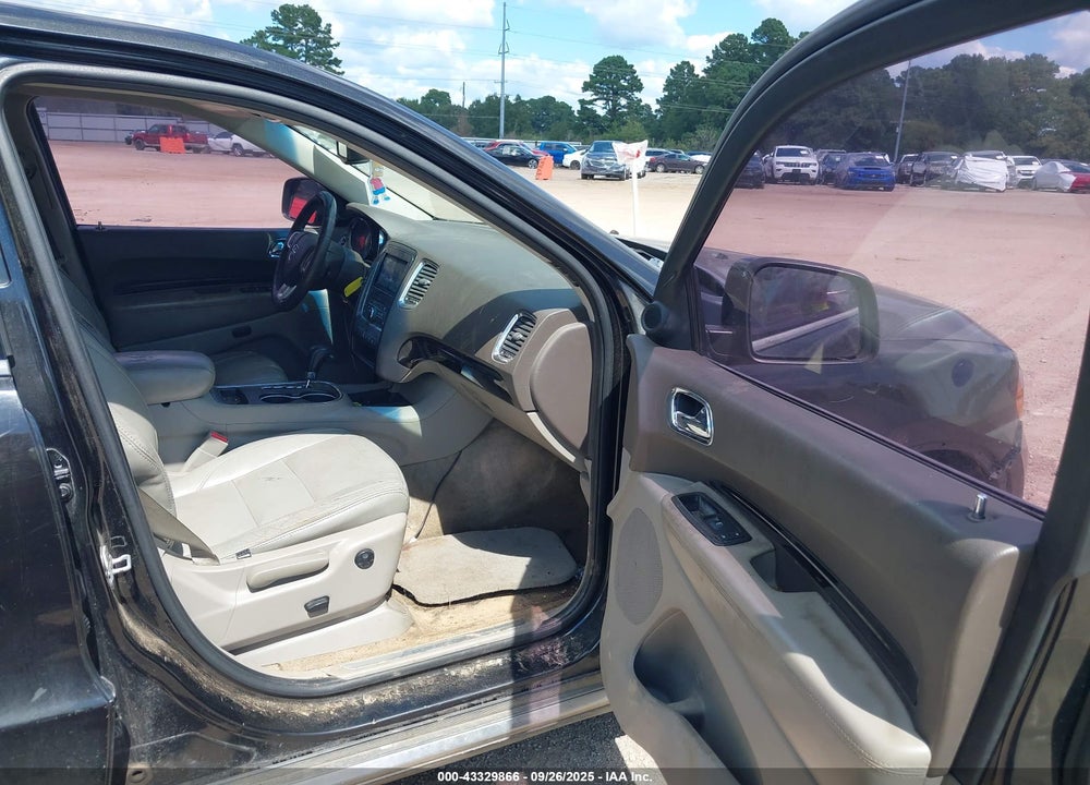 2011 DODGE DURANGO VIN: 1D4RD4GG6BC627974
