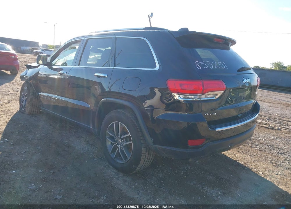 2017 JEEP GRAND CHEROKEE LIMITED 4X4 VIN: 1C4RJFBG9HC853251