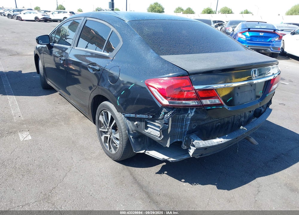 2014 HONDA CIVIC EX VIN: 19XFB2F83EE244706