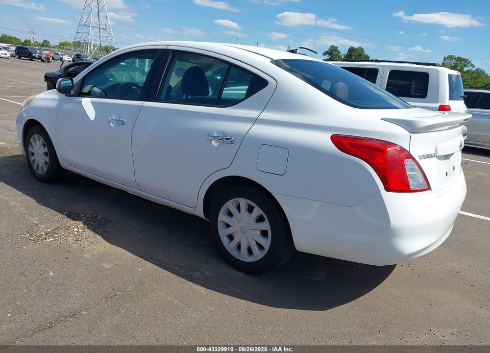 2013 NISSAN VERSA VIN: 3N1CN7AP4DL885365