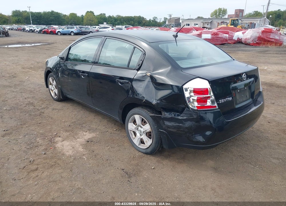 2008 NISSAN SENTRA VIN: 3N1AB61E38L720485