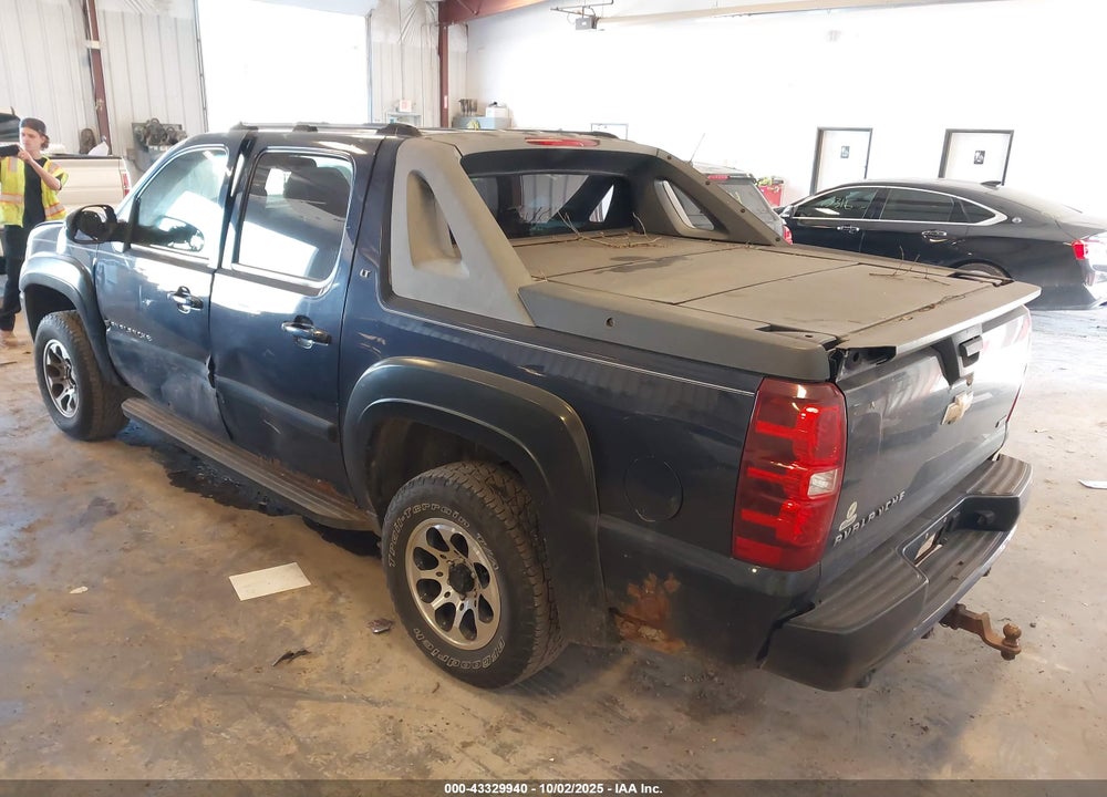 2007 CHEVROLET AVALANCHE 1500 LT VIN: 3GNFK12377G176994