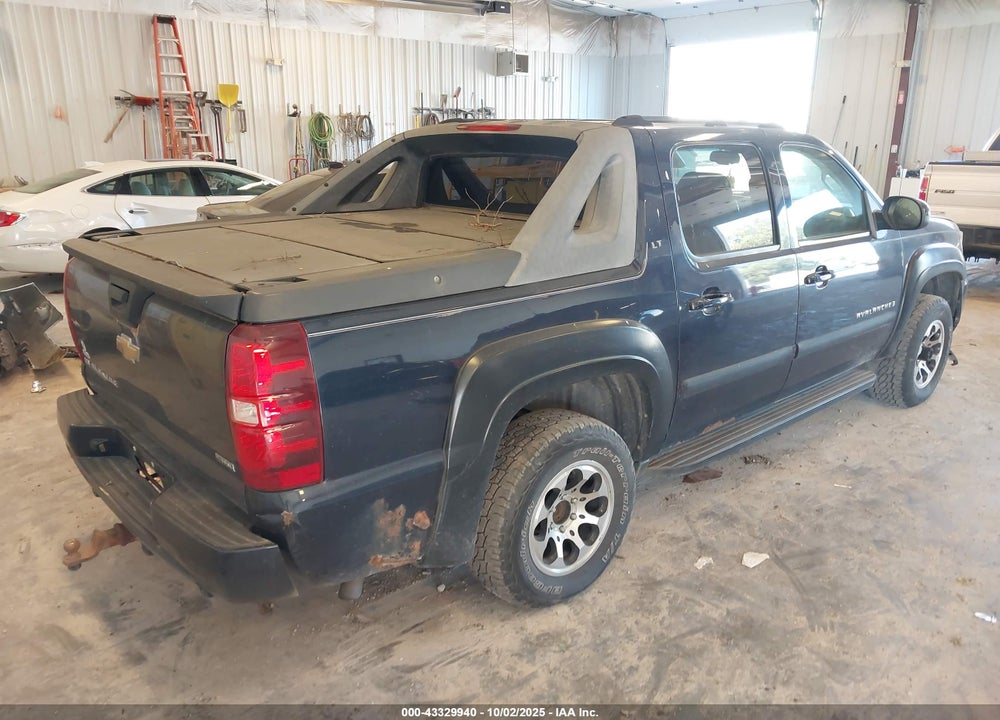 2007 CHEVROLET AVALANCHE 1500 LT VIN: 3GNFK12377G176994