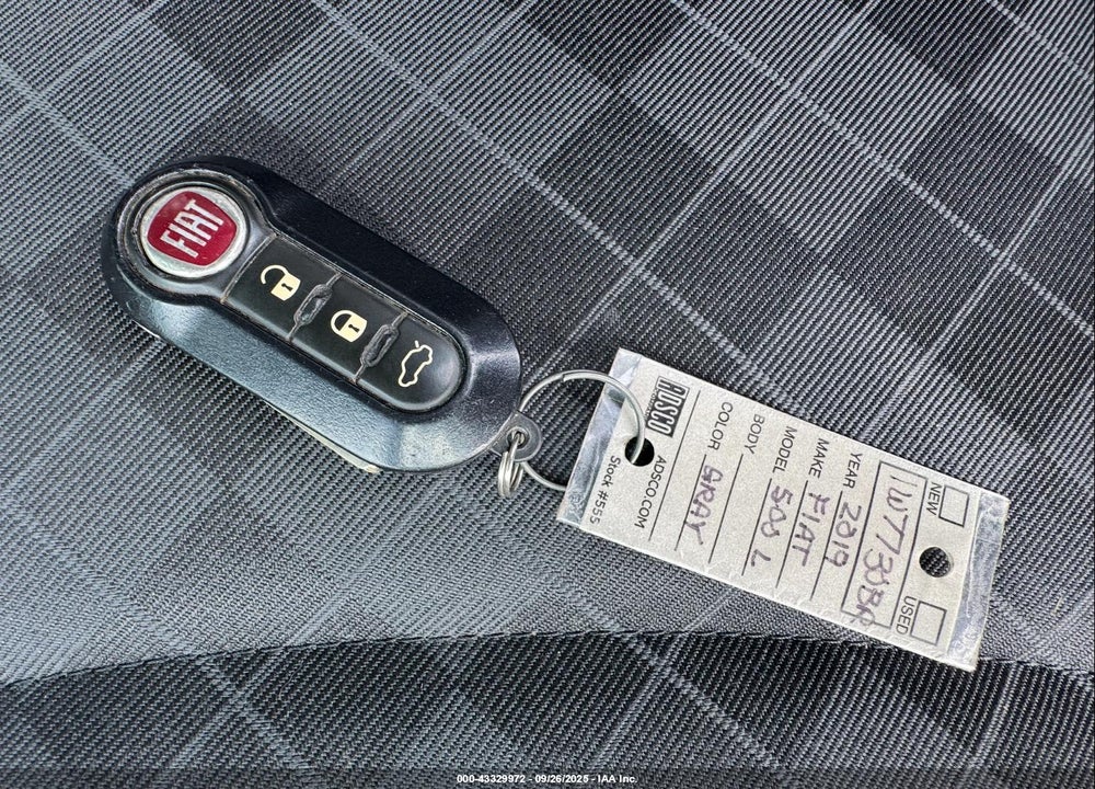2019 FIAT 500L VIN: ZFBNFAAHXKZ042031