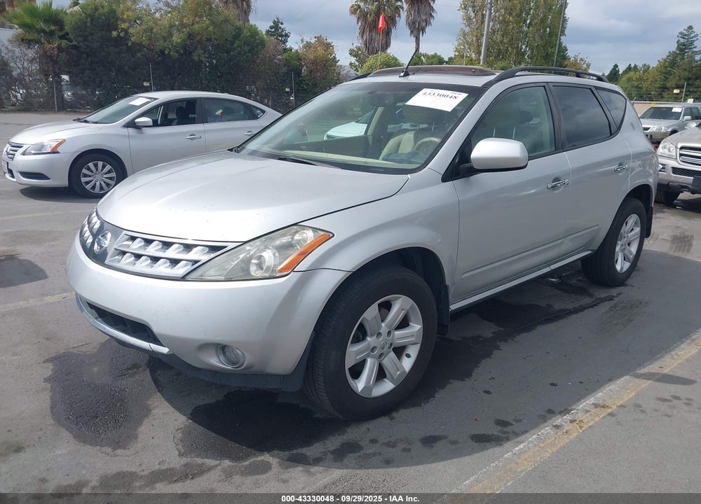 2007 NISSAN MURANO SL VIN: JN8AZ08W97W614348