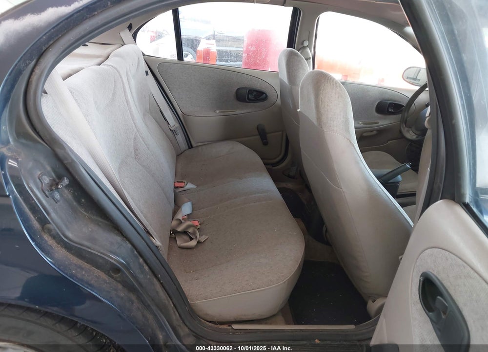 1999 SATURN SL1 VIN: 1G8ZG5283XZ358325
