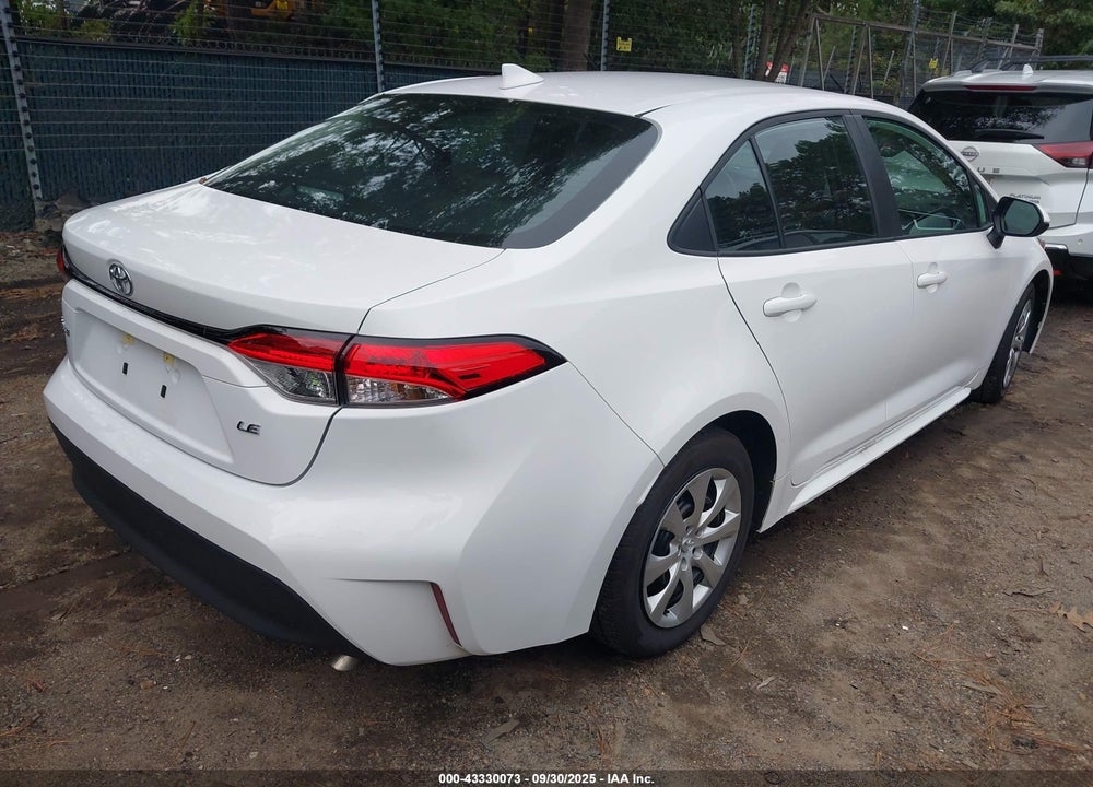 2025 TOYOTA COROLLA LE VIN: 5YFB4MDEXSP304827