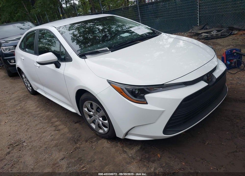 2025 TOYOTA COROLLA LE VIN: 5YFB4MDEXSP304827