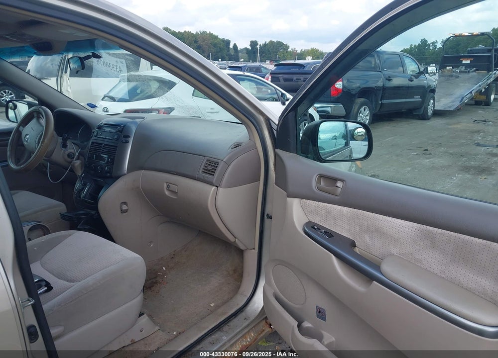 2008 TOYOTA SIENNA LE VIN: 5TDBK23C98S016923