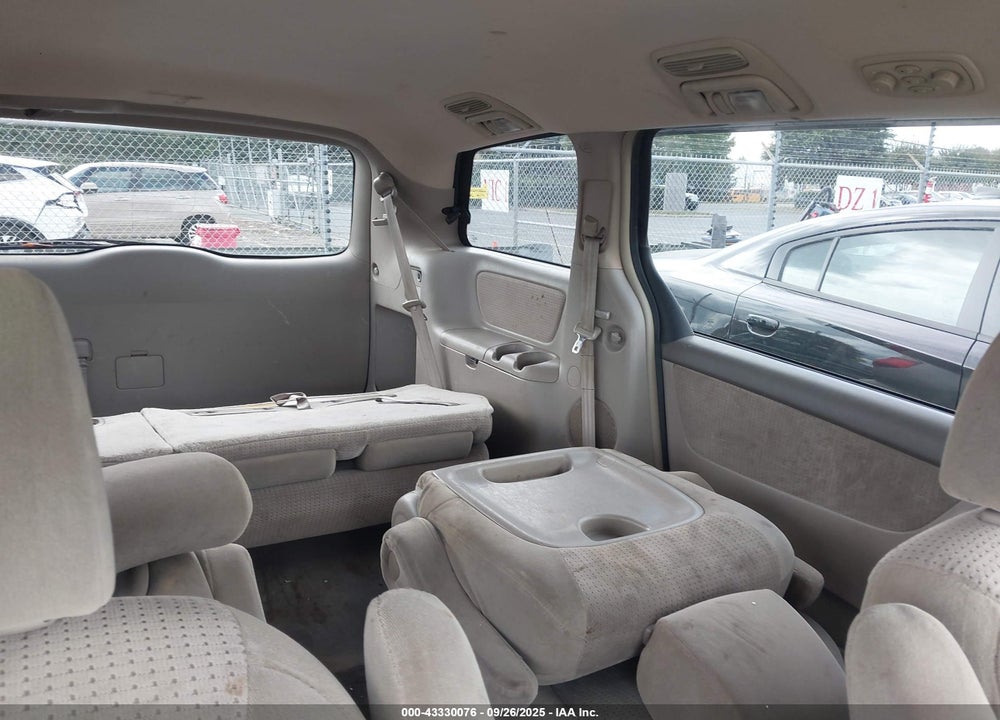 2008 TOYOTA SIENNA LE VIN: 5TDBK23C98S016923