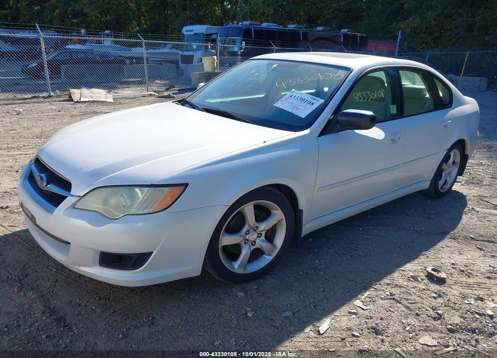 2008 SUBARU LEGACY 2.5I VIN: 4S3BL616287225707