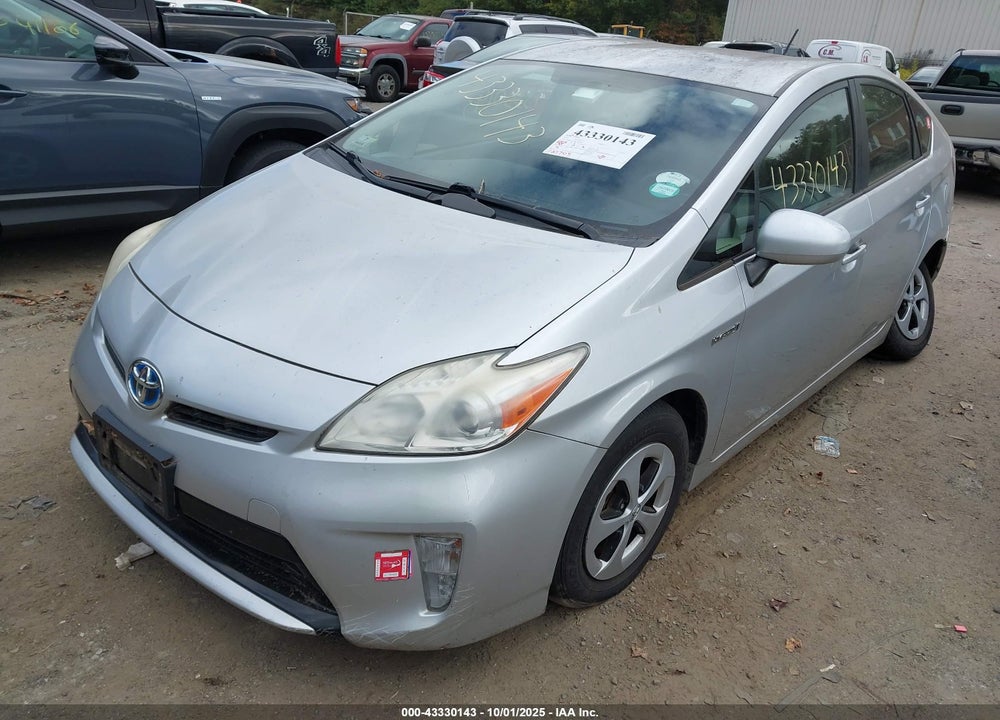 2012 TOYOTA PRIUS THREE VIN: JTDKN3DU3C5386056