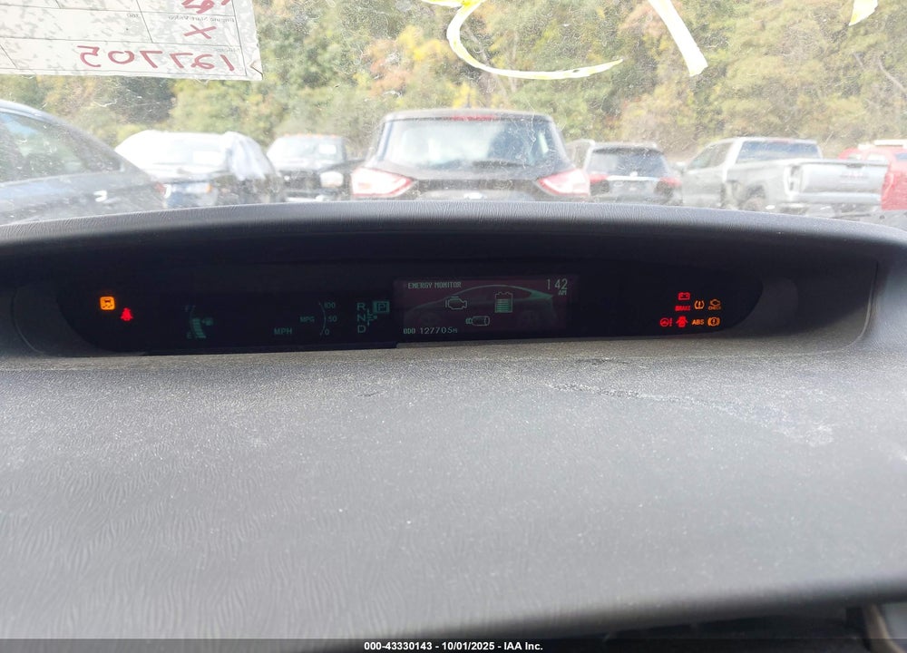 2012 TOYOTA PRIUS THREE VIN: JTDKN3DU3C5386056