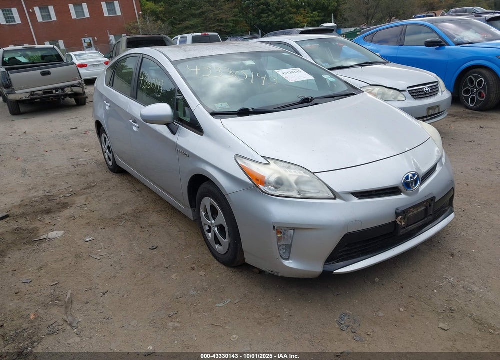 2012 TOYOTA PRIUS THREE VIN: JTDKN3DU3C5386056