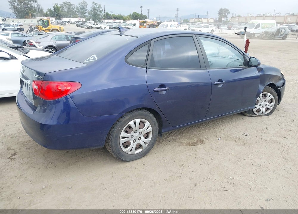 2010 HYUNDAI ELANTRA GLS VIN: KMHDU4AD0AU130607